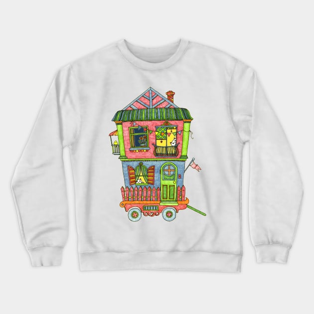 Home is where the heart is... so take it with you if you can! Crewneck Sweatshirt by micklyn